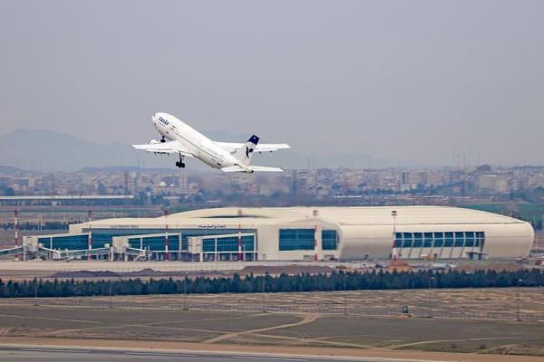 کاهش 45 درصدی اعزام و پذیرش مسافر در فرودگاه های ایران