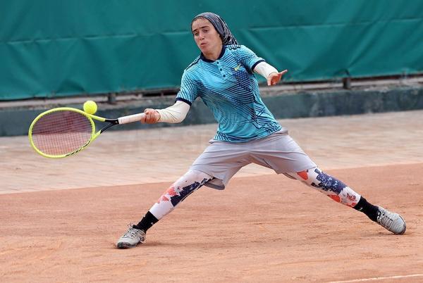 قهرمانی مشکات الزهرا صفی و تنیسور بلژیکی در بخش دو نفره تور جهانی تهران