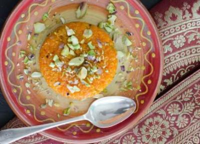 طرز تهیه حلوا هویج با شیر مخصوص ماه رمضان