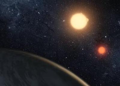 سیاره واقعی جنگ ستارگان کشف شد! ، این سیاره به دور دو ستاره می چرخد