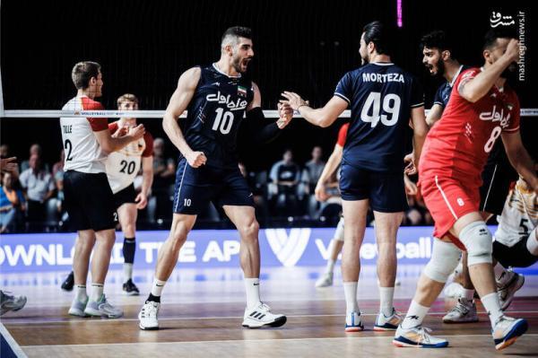 پیروزی قاطع والیبال ایران مقابل آلمان در لیگ ملت های 2023 ، آغاز خوب والیبالیست ها در هفته دوم